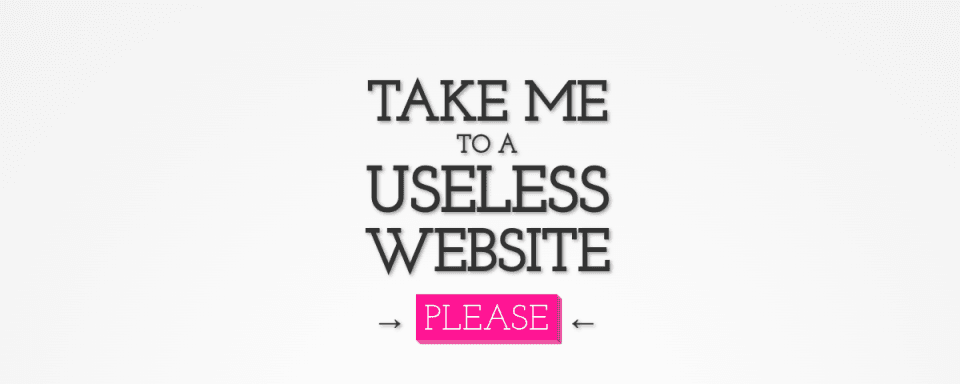 Preview of The Useless Web