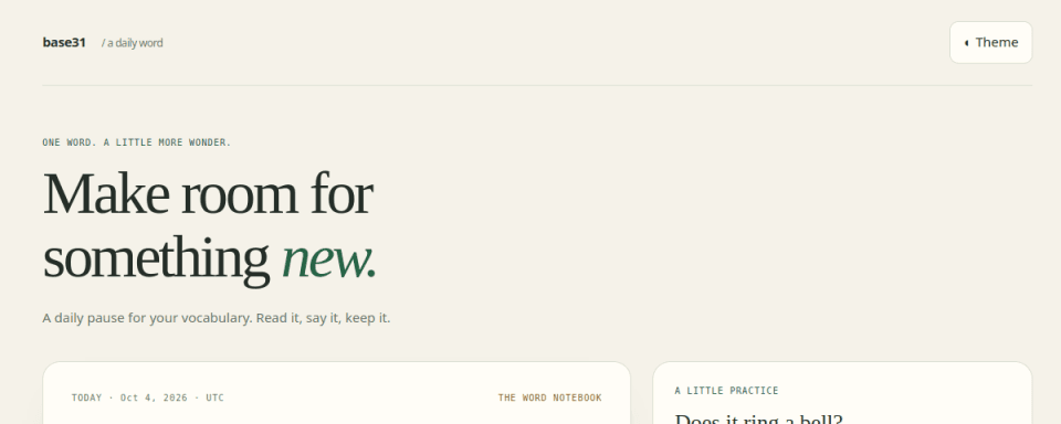 Preview of Word of the Day