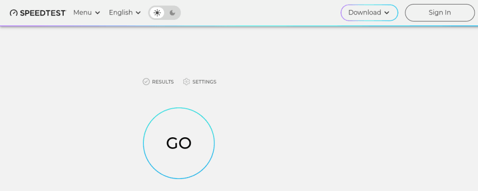 Preview of Speedtest